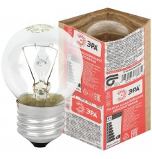 Лампа накаливания ЛОН ДШ 60-230-Е27 (P45) шар 60Вт 230В Е27 в гофре  Б0039135  ЭРА