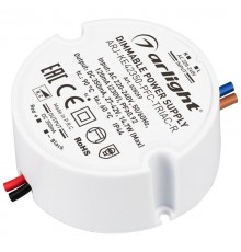 Блок питания ARJ-KE42350-PFC-TRIAC-R (15W, 350mA) (Arlight, IP44 Пластик, 5 лет)  028269  Arlight