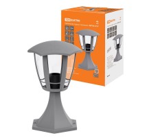 Светильник садово-парковый "СИТИ" НТУ 07-60-003 У1 6-ти гранник напольный серый  SQ0330-1327  TDM