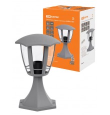 Светильник садово-парковый "СИТИ" НТУ 07-60-003 У1 6-ти гранник напольный серый  SQ0330-1327  TDM