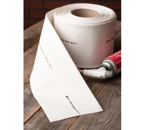 Термоусаживаемая трубка ТУТ нг 120/60 белая рулон PROxima  tut-120-w  EKF