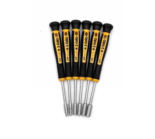 Набор отверток-торцевых ключей для точных работ , 6 шт  24996166  Felo