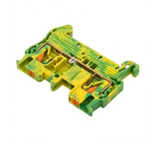 Клеммная колодка пружинная 2.5 Push-in земля PIT-2,5-pe  EKF