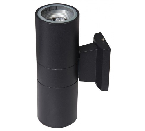 Светильник светодиодный архитектурный ДБУ PWL-26090/24D 2x5Вт 6500К IP65 фасадный черный  1018618A  Jazzway