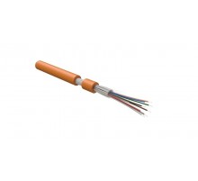 FO-DT-IN-50-8-FRHFLTx-OR Кабель волоконно-оптический 50/125 (OM2) многомодовый, 8 волокон внутренний, FRHFLTx, -60°C - +70°C  448598  Hyperline