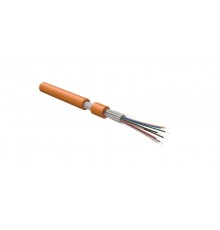 FO-DT-IN-50-2-FRHFLTx-OR Кабель волоконно-оптический 50/125 (OM2) многомодовый, 2 волокна внутренний, FRHFLTx, -60°C - +70°C  448596  Hyperline