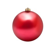 Елочная фигура Шар, 15 см, цвет красный матовый  502-302  NEON-NIGHT