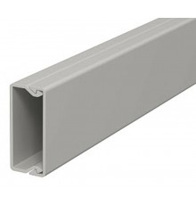 Мини-канал WDK с крышкой 15x40x2000 мм (высота борта 18 мм, крышка 40 мм) ПВХ серый RAL 7030  6025137  OBO Bettermann