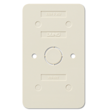 Плата монтажная огнестойкая для установки сдвоенных АР-розеток на горючей поверхности  328-622  Jung