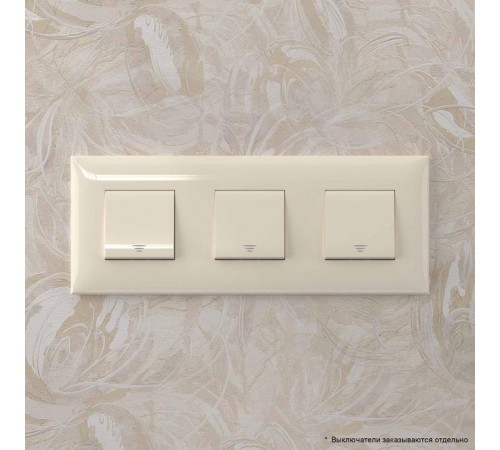 Рамка ARTLEBEDEV "Ванильная дымка" "Avanti", 6 мод.  4405906  DKC