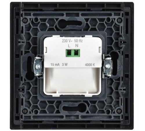 FORTE&PIANO Подсветка LED встраиваемая FP157 черный  FP-FL20-K02  IEK