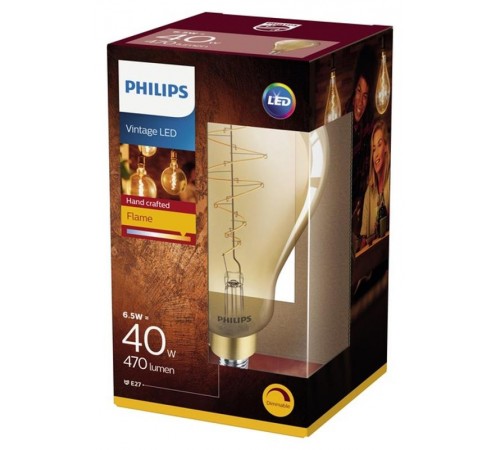 Лампа светодиодная LED classic-giant 40W E27 A160 G D  929001873501  PHILIPS