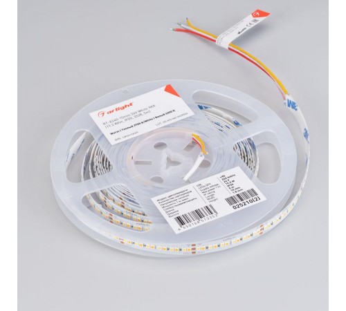 Лента светодиодная RT-A240-10mm 24V White-MIX (19.2 W/m, IP20, 3528, 5m) (arlight, Открытый)  025210(2)  Arlight