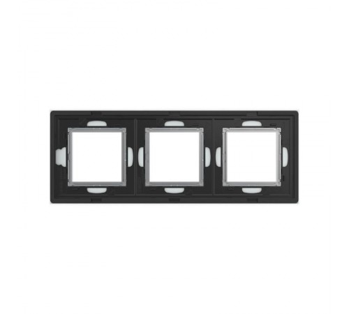 Рамка из натурального стекла,"Avanti", светло-серая, 6 модулей  4404826  DKC