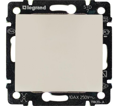 Valena Сл. кость Переключатель перекрестный 1-клавишный  774307  Legrand