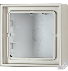 накладная коробка 1 пост  AL2581A-L  Jung