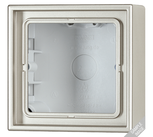 накладная коробка 1 пост  AL2581A-L  Jung