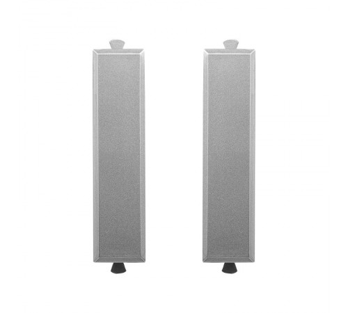 Комплект модульных заглушек "Avanti", "Закаленная сталь", 0,5 модуля 2штуки  4404995  DKC