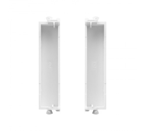 Комплект модульных заглушек "Avanti", "Закаленная сталь", 0,5 модуля 2штуки  4404995  DKC