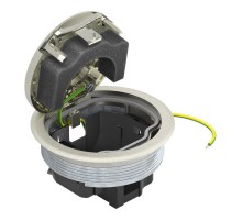 Лючок GESRN2 (пустой, никелированный) (GESRN2)  7405713  OBO Bettermann