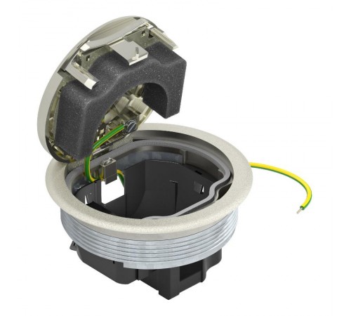 Лючок GESRN2 (пустой, никелированный) (GESRN2)  7405713  OBO Bettermann