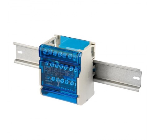 Шина на DIN-рейку в корпусе (кросс-модуль) 4х7  11-2304-7  REXANT