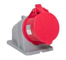 Розетка стационарная наружная 124 3Р+РЕ 32А 380В IP44 EKF PROXIMA  ps-124-32-380-PRO  EKF