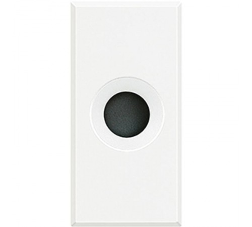 Axolute Заглушка с выходным отверстием мм, цвет белый  HD4953  Legrand