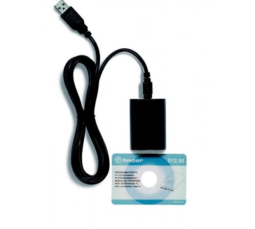 Комплект для программирования ПК для реле времени 12.91, 12.921  01290  Finder