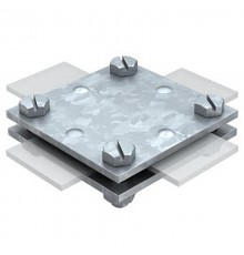 Соединитель полосы крестовой (256 A-DIN 30 FT)  5314658  OBO Bettermann