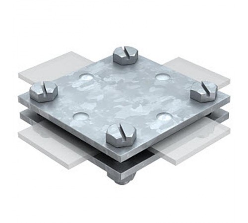 Соединитель полосы крестовой (256 A-DIN 30 FT)  5314658  OBO Bettermann