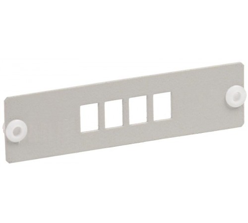 Панель для 4-ех оптических адаптеров (SC-Duplex в 19" кросс)  FOBX-P8-SCDX  ITK