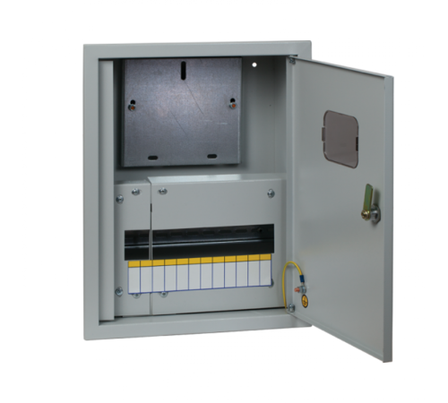 Щит учетно-распределительный встраиваемый ЩРУВ 1/12 с окном (ВхШхГ) 440х340х140мм IP31 PROxima  mb13-1/12  EKF