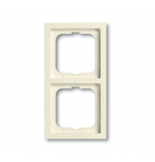 Рамка 2-постовая, серия future, цвет savanne/слоновая кость  1754-0-4169   2CKA001754A4169  ABB