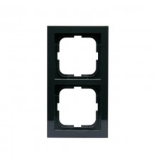 Рамка 2-постовая, серия Impressivo, антрацит  1722F85-81   2TKA000333G1  ABB