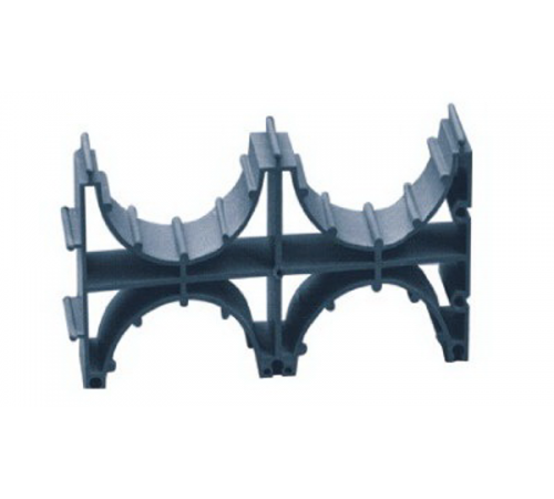 Держатель расстояния (кластер) для двустен. труб д.140 (двойной)  025142  DKC