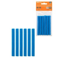 Клеевые стержни универсальные синие, 11 мм x 100 мм, 6 шт, "Алмаз"  SQ1024-0513  TDM
