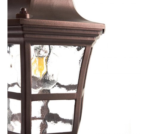 Светильник садово-парковый, 60W 230V IP44 коричневый, PL691  11696  FERON