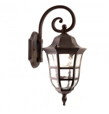 Светильник садово-парковый, 60W 230V IP44 коричневый, PL691  11696  FERON