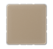 Крышка без отверстий с несущим каркасом для произвольных вырезов; золотая бронза  CD594-0GB  Jung