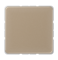 Крышка без отверстий с несущим каркасом для произвольных вырезов; золотая бронза  CD594-0GB  Jung