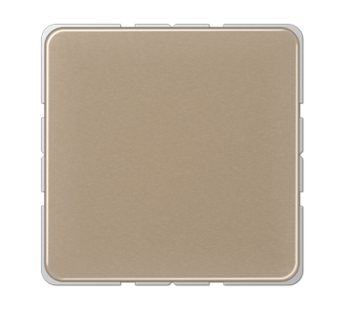 Крышка без отверстий с несущим каркасом для произвольных вырезов; золотая бронза  CD594-0GB  Jung