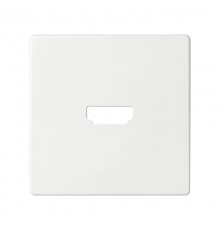 Simon 82 Накладка для коннектора HDMI v 1.4, "мама", S82, S82N, S82 Detail, белый  8201094-030  Simon