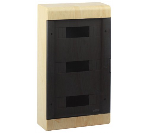 Щиток тусо о/п на 36 мод. с двер. 520х303х117,5мм сосна на светлой рснове  68036-27М  Рувинил