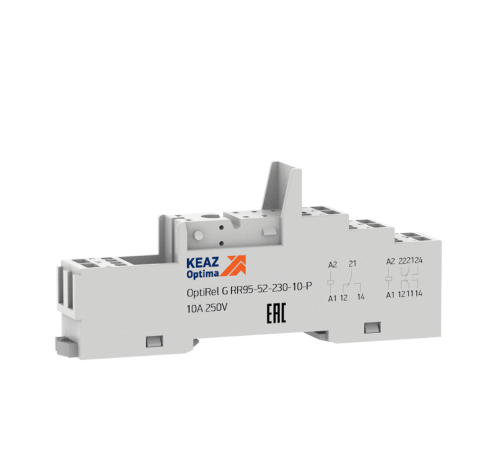 Розетка для реле OptiRel G RR95-52-230-10-P 281175  КЭАЗ