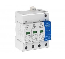 Устройства защиты от импульсных перенапряжений УЗИП для силовых сетей 3+NPE (Класс II+III), 280 В (V10-C 3+NPE+FS)  5094931  OBO Bettermann