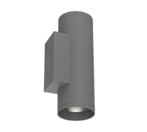 Светильник светодиодный архитектурный Gutta Twin 2x20Вт 4000K IP67 линзованный 10 градусов RAL7045 серый  V1-G1-70330-01L02-67T2040  VARTON