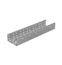 Лоток перф. 80х150х0,7 L2000 мм "Стандарт ПЛЮС" INOX304  LPEplus80-150-0.7-2000 INOX304  КМ-Профиль