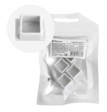 Заглушка без отверстия для профиля CAB261, LD372 (комплект 4шт) FERON  48247  FERON