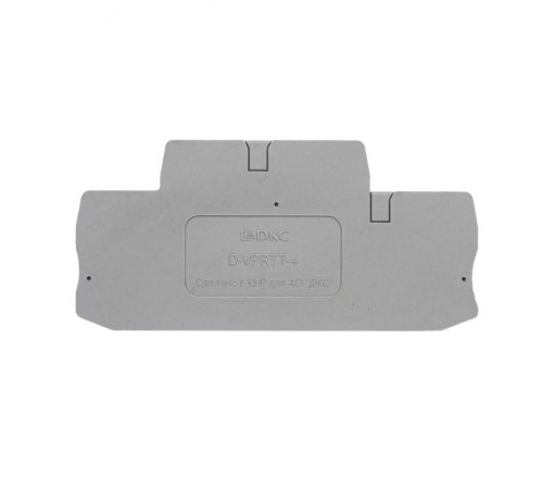 Изолятор торцевой для клеммы VPRTT-4  D-VPRTT-4  DKC